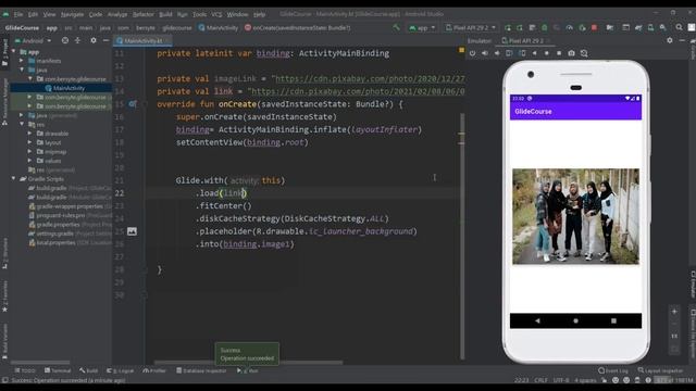 Glide - Loading Image into your Apps - Full Course in 5 minutes смотреть онлайн