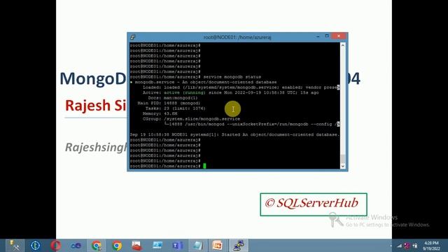 MongoDB 3 6 installation on Ubuntu 20 04 смотреть онлайн