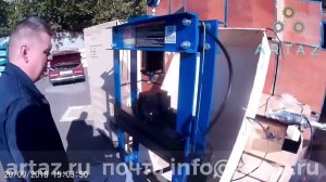 Гидравлический пресс 50 тонн гаражный TS0500-6 с ручным приводом