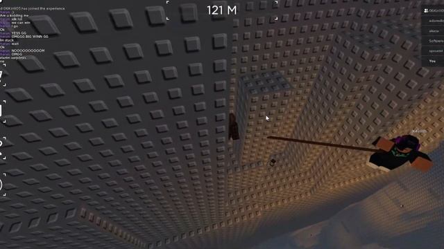ПОДНИМАЕМСЯ НА ГОРУ, НО МЫ СВЯЗАНЫ ВЕРЁВКОЙ! ROBLOX смотреть онлайн