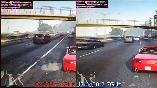 AMD FX 8300-8320-8350 Vs Intel Core i5 6400 Какой процессор выбрать смотреть онлайн