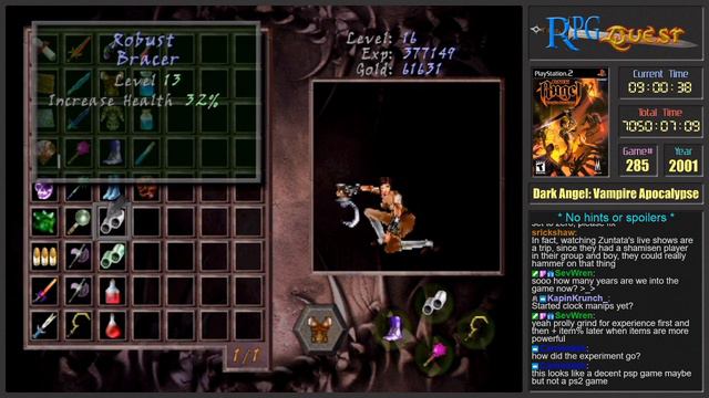 RPG Quest #285: Dark Angel: Vampire Apocalypse (PS2) Part 2 смотреть онлайн