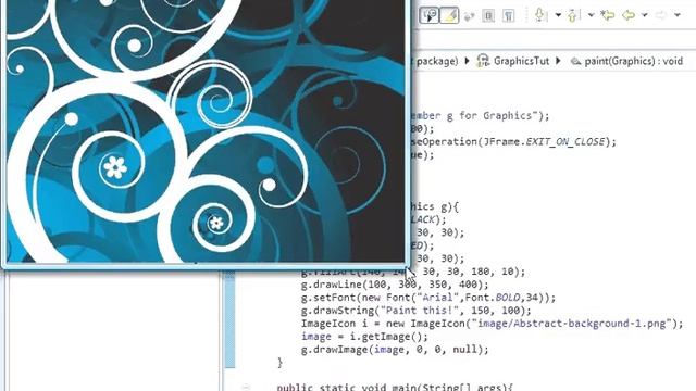 Java programming part 92 Graphics : Java Draw Images смотреть онлайн