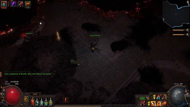 POE Sirus 5 (not very smooth, decent dps) смотреть онлайн