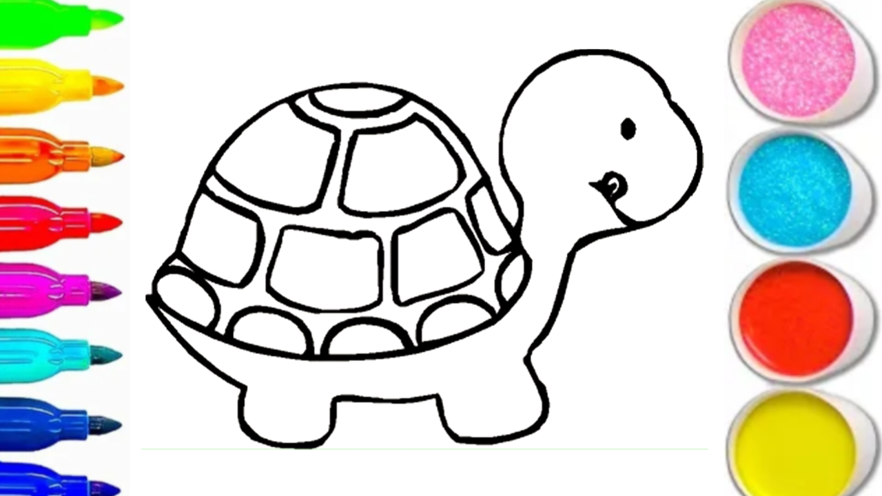 КАК НАРИСОВАТЬ ЧЕРЕПАХУ смотреть онлайн