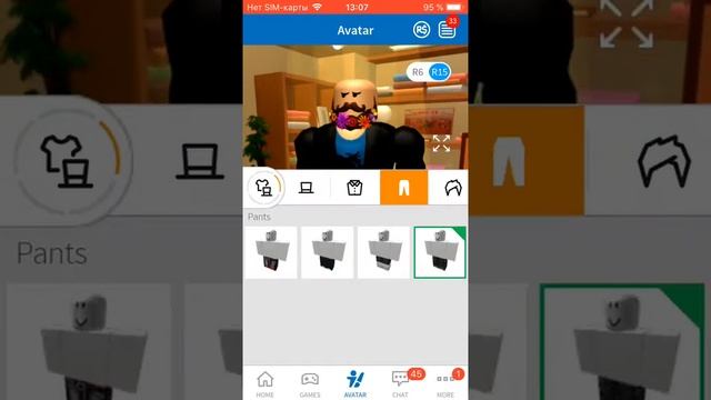 ROBLOX Avatar creation создание Аватара смотреть онлайн