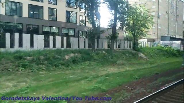 Поездка по МЦД 1 от Славянского бульвара до Лианозово смотреть онлайн