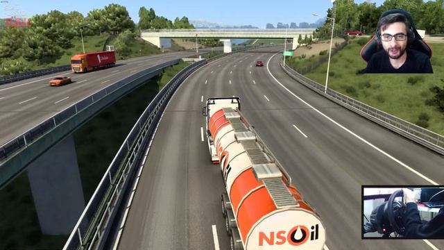 ETS 2 F-MAX ile TR Extended Map İstanbul'da Convoy Multiplayer! смотреть онлайн