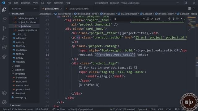 Python Django - Theme Installation смотреть онлайн