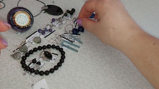 Украшения с натуральными камнями. Серебро 925. 14.02.2023. смотреть онлайн