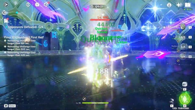 Alhaitham C0 & Navia C0 Spiral abyss floor 12 genshin impact смотреть онлайн