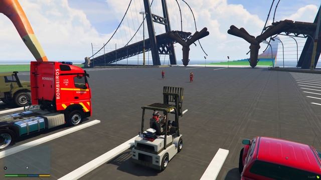 КАК ДАЛЕКО ЗАБЕРЕТСЯ КОЛЯСКА??? ЛЕСТНИЦА В GTA ONLINE!!! смотреть онлайн
