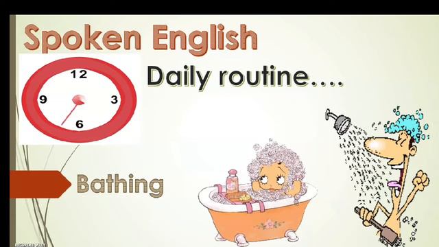 Daily Routine Vocabulary English Homework and worksheet | Spoken English daily routines for kids смотреть онлайн