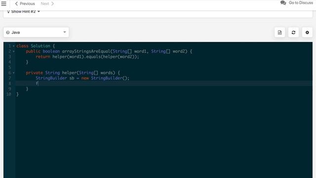 Check If Two String Arrays are Equivalent | LeetCode 1662 | String смотреть онлайн