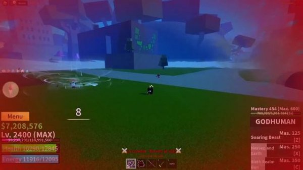 (Blox Fruits) Crazy Dark Combo for bounty Hunting