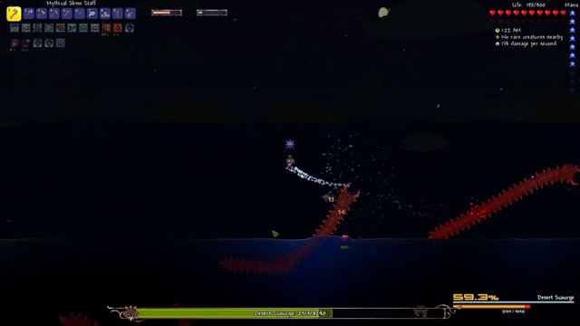 Terraria Modded | Calamity Death Mode Summoner - Desert Scourge смотреть онлайн