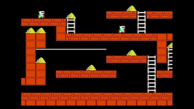 Полное прохождение (((Dendy))) Lode Runner / Золотоискатель смотреть онлайн