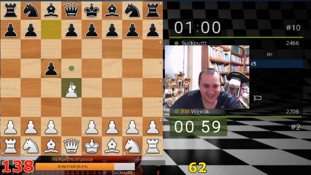 [RU] Weekly Bullet Arena на Lichess.org смотреть онлайн