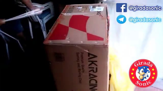 [ UNBOXING 37 ] Sedia Gaming AK RACING- GIRADA SONIC смотреть онлайн