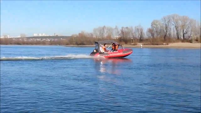 Тент кабриолет Комби. На лодку Гидра 380 смотреть онлайн