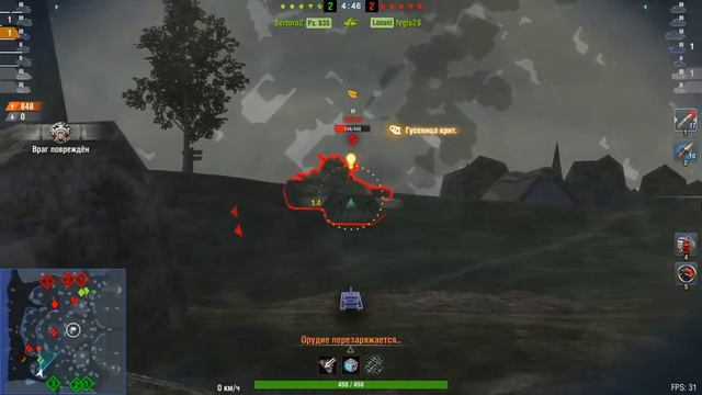 Бой на: Renault UE 57 (Первый бой и сразу М) Это шутка на первое АПРЕЛЯ!? WoT Blitz смотреть онлайн