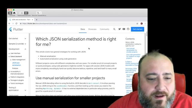 134 - JSON e Serialize em Flutter - Serialização Manual e Avançada смотреть онлайн