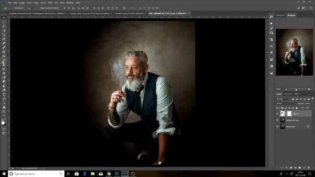 Tutorial Photoshop -Lightroom quickly retouching смотреть онлайн
