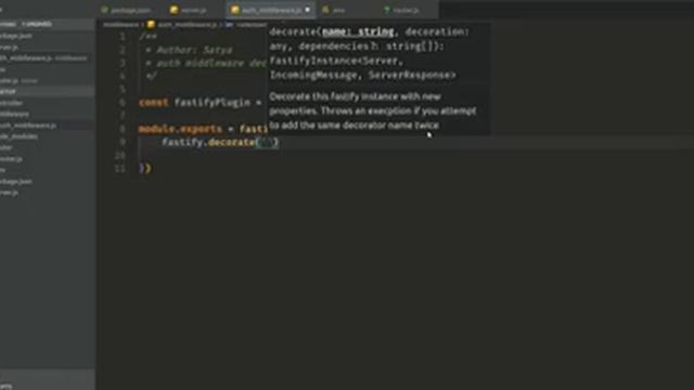 JWT Authentication in Node Js | Node Js | JavaScript | Fastify #fastify смотреть онлайн