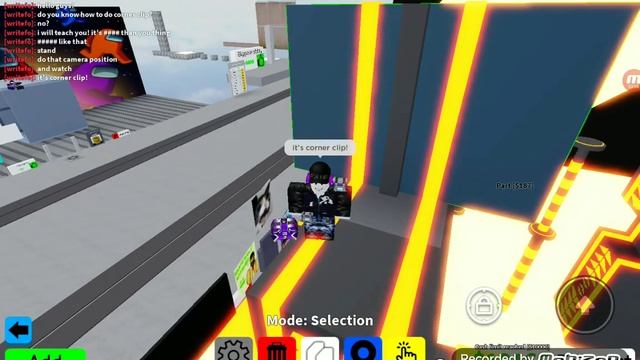 How to do corner clip in roblox! смотреть онлайн