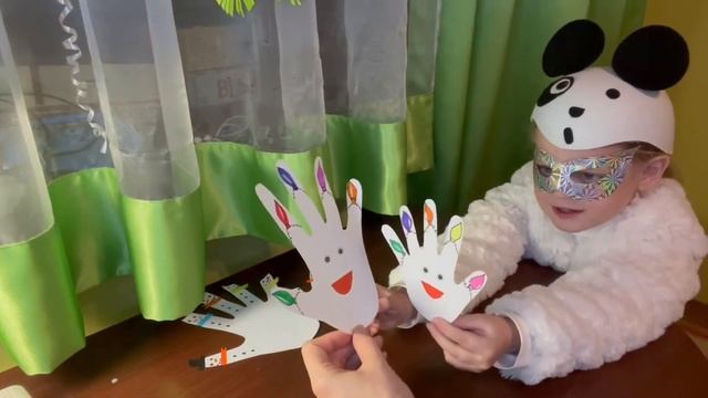 Поробки з долоньок ( Поделки из ладошек) смотреть онлайн