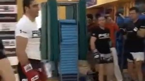 Чемпион Мира К 1 Осетин Руслан Караев проводит тренировки Молдавским Кикбоксёрм  часть 3