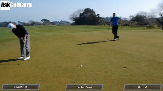 18 Hole Golf Match AskGolfGuru CoachLockey Buzza смотреть онлайн