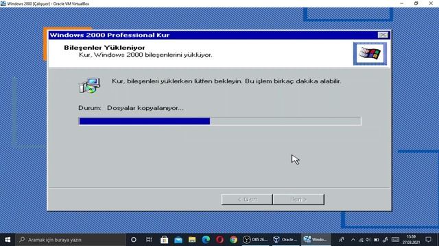 VirtualBox'a Windows 2000 Professional 32-bit'in Kurulumu смотреть онлайн