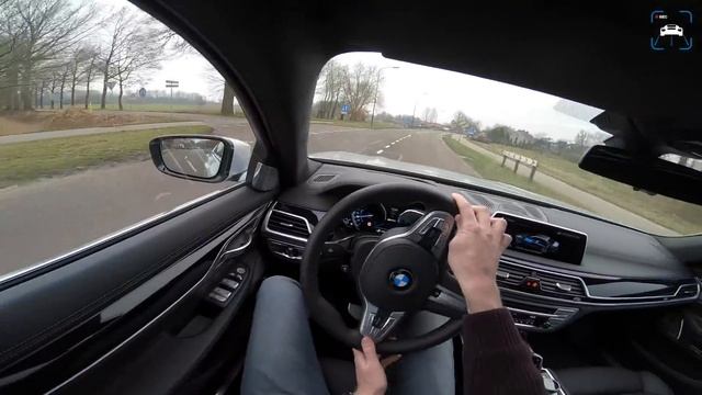 2018 BMW 7 Series 740Le XDrive POV Test Drive By AutoTopNL