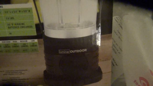 Luminar Outdoor Portable Lantern 1250 Lumens-360 Degree Light