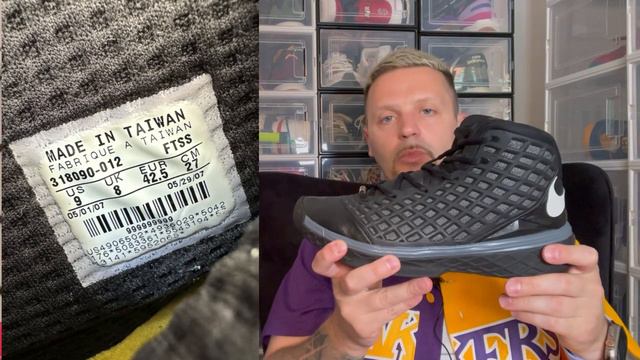 Обзор кроссовок №205: Nike Zoom Kobe 3 "Sample" смотреть онлайн