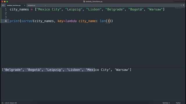 lambda functions in python смотреть онлайн