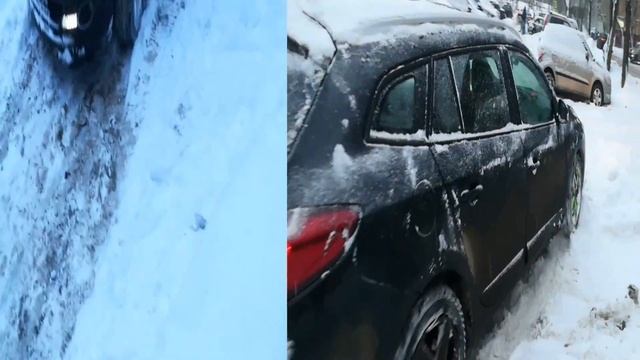 Как выехать из сугроба? Испытание браслетов ДорНабор по снегу смотреть онлайн