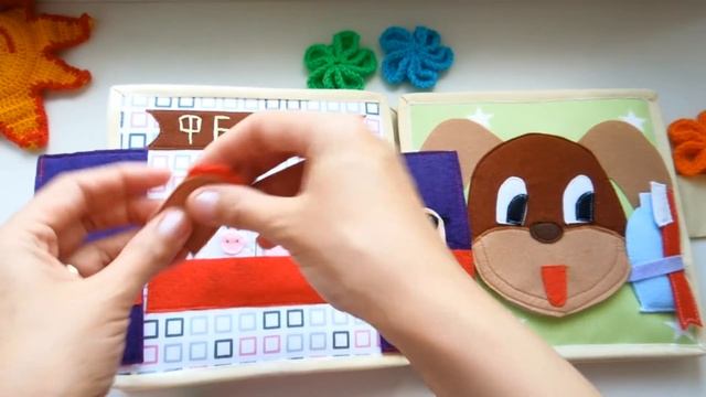 Развивающая книжка своими руками. Обзор.Quiet Book For Kids