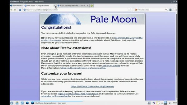 Обзор Rosa Linux R9 lxqt