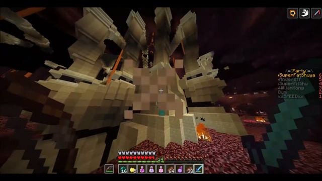 [Minecraft -TeamExtreme #42] PUSH IN LAVA!!!!! смотреть онлайн