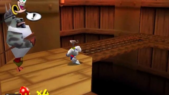 Earthworm Jim 3D (N64) - Gameplay смотреть онлайн