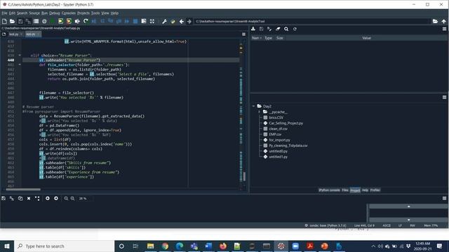 Resume Parsing using pyresparser and demo with Streamlit смотреть онлайн