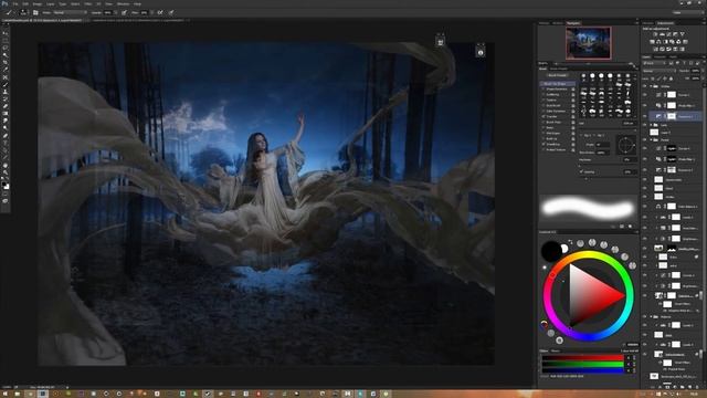 Blue Visions - Adobe Photoshop CC Timelapse смотреть онлайн