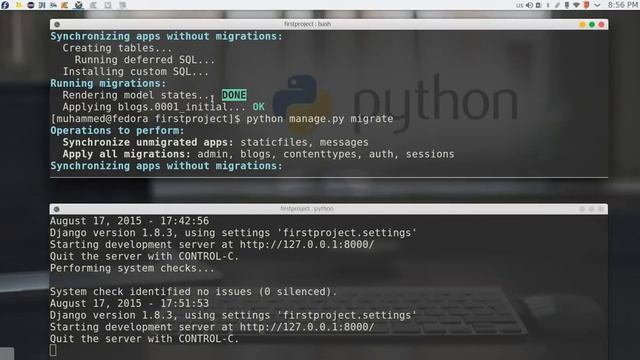 19 Python Web Django migrations التحديث والتحويلات في بايثون ويب смотреть онлайн