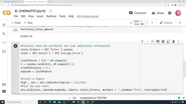 Visualize Your Stock Portfolio Using Python смотреть онлайн