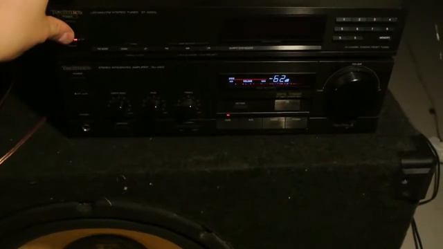 Technics SU-X933 vahvistin + ST-X933L Viritin смотреть онлайн