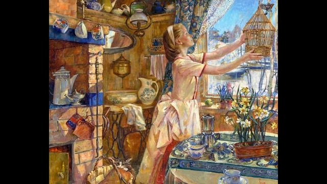 Четыре цвета Стихи Р.Киплинг (пер. К.Симонов) муз. А.Гончаров картины Натальи Тур смотреть онлайн