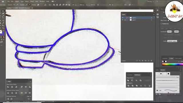 POPEYE THE SAILOR MAN ??|| VECTOR SKETCH || ADOBE ILLUSTRATOR || TIMELAPSE смотреть онлайн