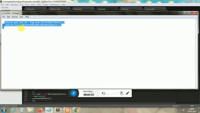 How to integrate razprpay payment gateway in e-commerce Website смотреть онлайн